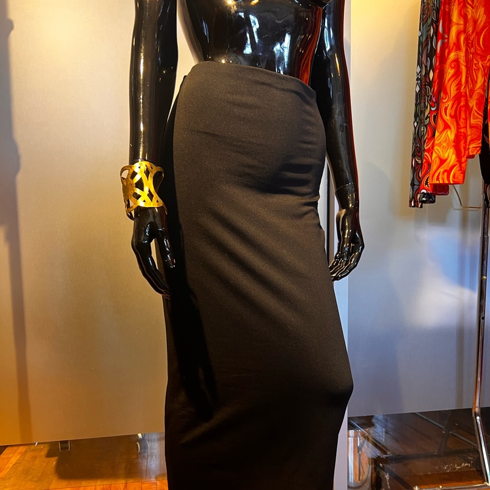 SIEMPRE Black Pencil Skirt